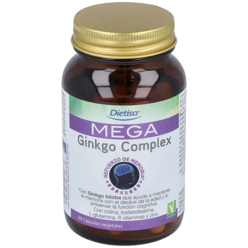 Mega Ginkgo Complex 60 cápsulas | Farmacia Barata