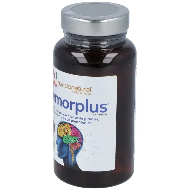 Mundo Natural Memorplus 60 Cápsulas | Farmacia Barata