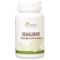 Plantapol Jengibre, 60 cápsulas de 600 mg.
