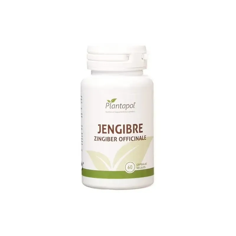 Jengibre 600 mg 60 Cápsulas Plantapol | Farmacia Barata Jengibre 600 mg 60 Cápsulas Plantapol | Farmacia Barata