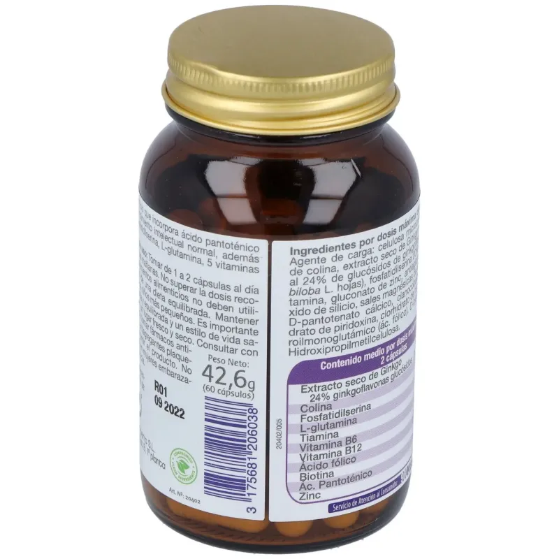 Mega Ginkgo Complex 60 cápsulas | Farmacia Barata