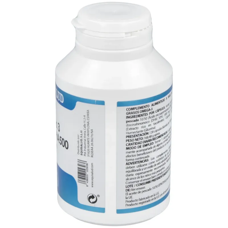 Equisalud Omega 3 DHA 120 cápsulas | Farmacia Barata Equisalud Omega 3 DHA 120 cápsulas | Farmacia Barata
