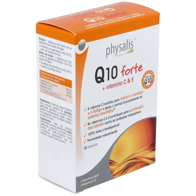 Physalis Q10 Forte 30 cápsulas | Farmacia Barata