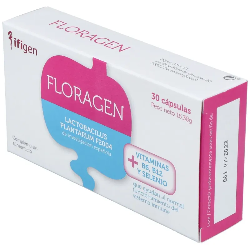 Floragen 30 Cápsulas Ifigen | Farmacia Barata Floragen 30 Cápsulas Ifigen | Farmacia Barata