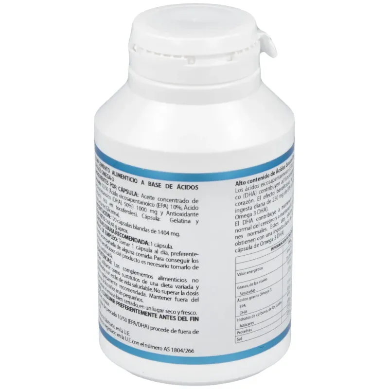 Equisalud Omega 3 DHA 120 cápsulas | Farmacia Barata Equisalud Omega 3 DHA 120 cápsulas | Farmacia Barata
