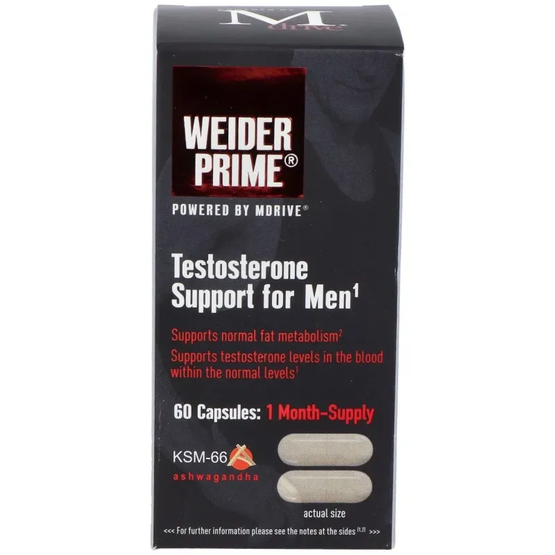 Weider Prime Testosterona Hombre 60 Cápsulas | Farmacia Barata Weider Prime Testosterona Hombre 60 Cápsulas | Farmacia Barata