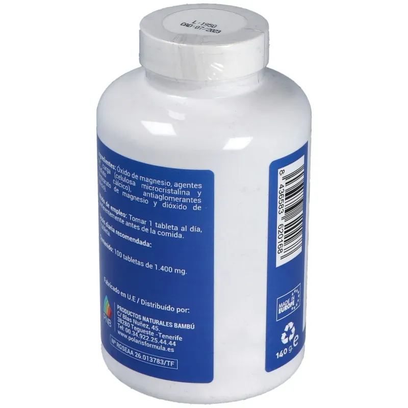 Polaris Magnesio 1000 mg | Farmacia Barata Polaris Magnesio 1000 mg | Farmacia Barata
