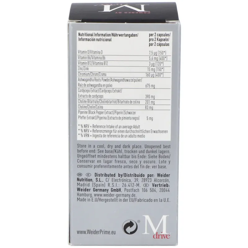 Weider Prime Testosterona Hombre 60 Cápsulas | Farmacia Barata Weider Prime Testosterona Hombre 60 Cápsulas | Farmacia Barata