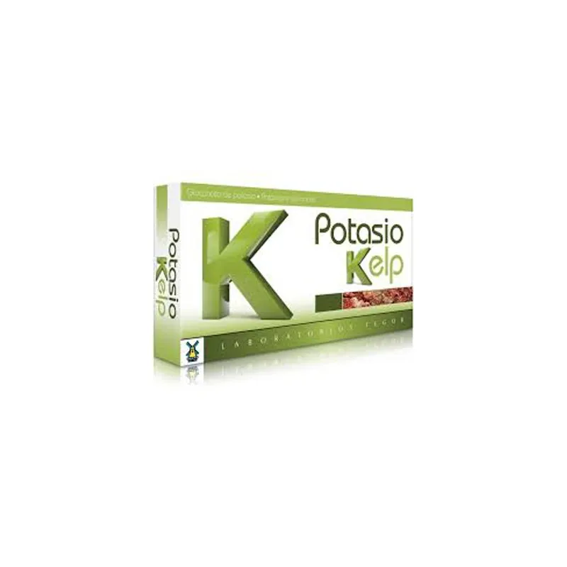 Tegor Potasio Kelp 40 cápsulas | Farmacia Barata