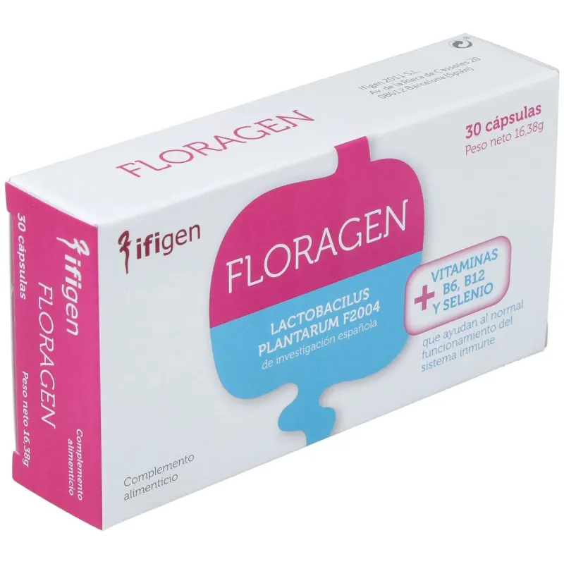 Floragen 30 Cápsulas Ifigen | Farmacia Barata Floragen 30 Cápsulas Ifigen | Farmacia Barata