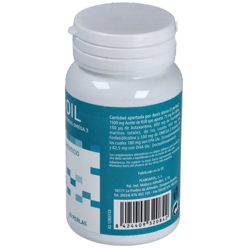 Plantapol Aceite de Krill Antártico | Farmacia Barata Plantapol Aceite de Krill Antártico | Farmacia Barata