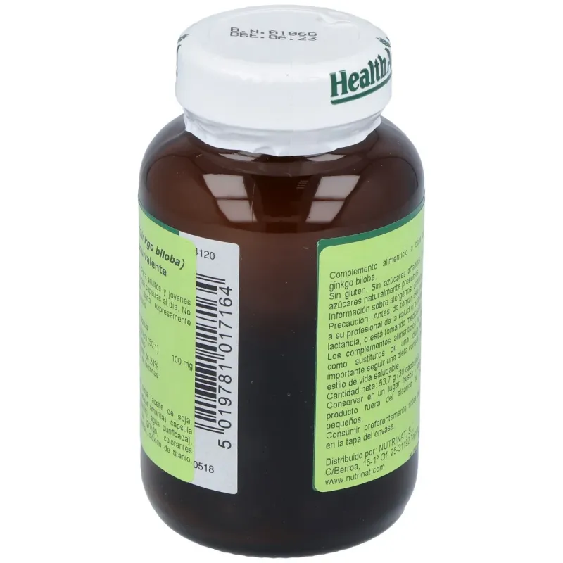 Health Aid Ginkgo Biloba 5000 mg | Farmacia Barata Health Aid Ginkgo Biloba 5000 mg | Farmacia Barata
