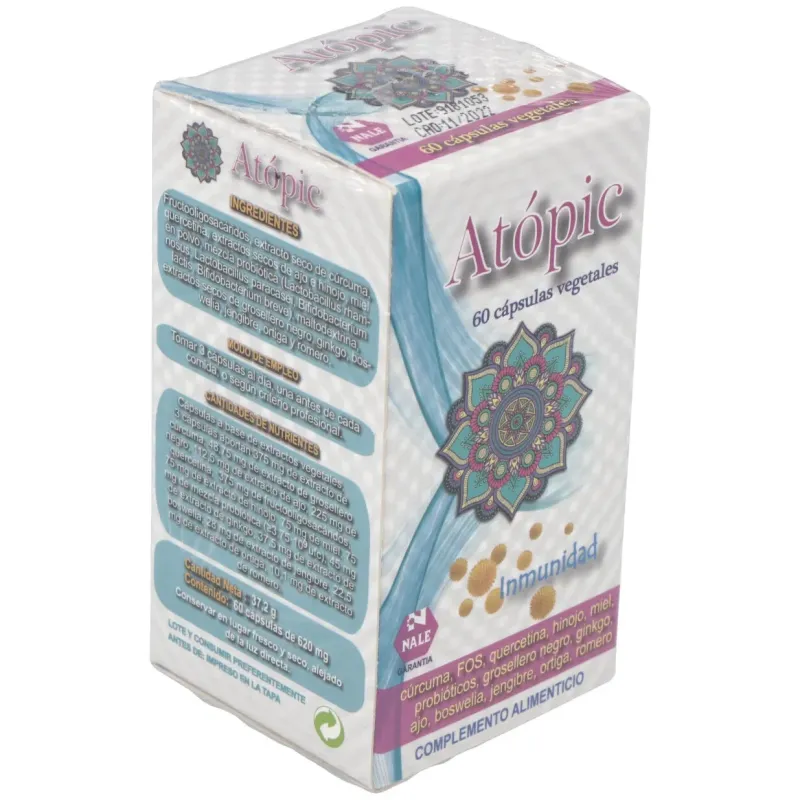 Atopic 60 Cápsulas de NALE | Farmacia Barata Atopic 60 Cápsulas de NALE | Farmacia Barata