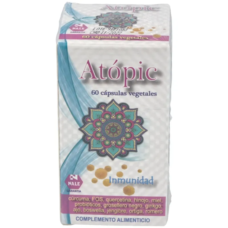 Atopic 60 Cápsulas de NALE | Farmacia Barata Atopic 60 Cápsulas de NALE | Farmacia Barata