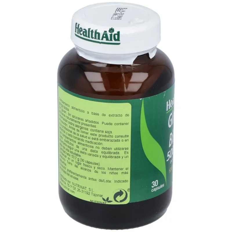 Health Aid Ginkgo Biloba 5000 mg | Farmacia Barata Health Aid Ginkgo Biloba 5000 mg | Farmacia Barata