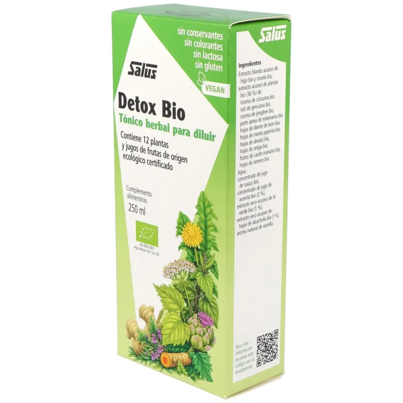 Detox Bio Jarabe Salus | Farmacia Barata