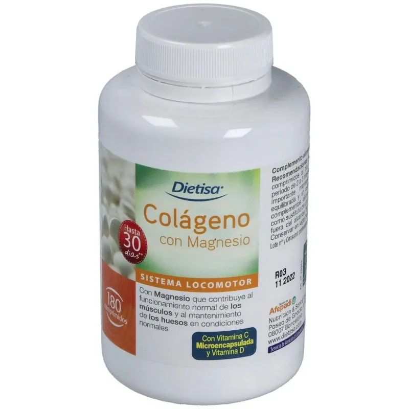 Colágeno con Magnesio 180 comprimidos | Farmacia Barata Colágeno con Magnesio 180 comprimidos | Farmacia Barata
