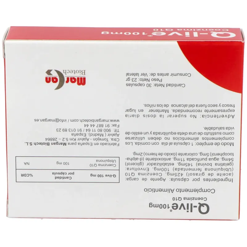 Q-live 30 Cápsulas Margan | Farmacia Barata Q-live 30 Cápsulas Margan | Farmacia Barata