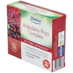 Dietisa Arándano Rojo Complex 30 cápsulas | Farmacia Barata