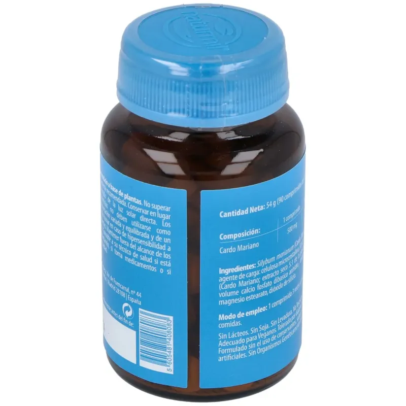 Naturmil Cardo Mariano 500 mg 90 comprimidos | Farmacia Barata