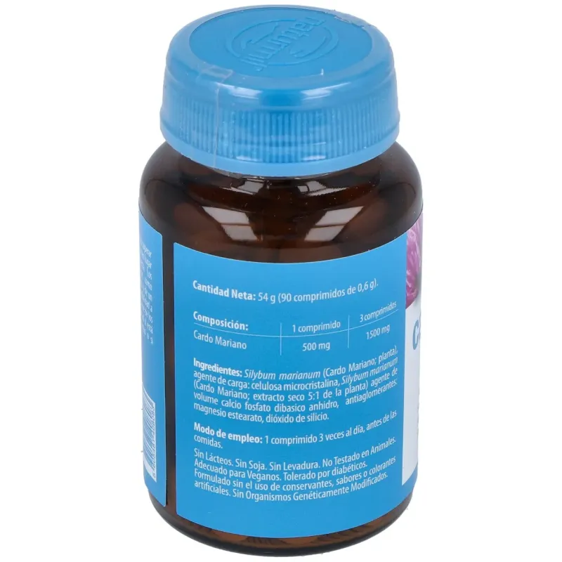 Naturmil Cardo Mariano 500 mg 90 comprimidos | Farmacia Barata