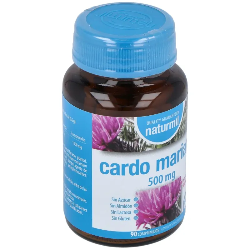 Naturmil Cardo Mariano 500 mg 90 comprimidos | Farmacia Barata