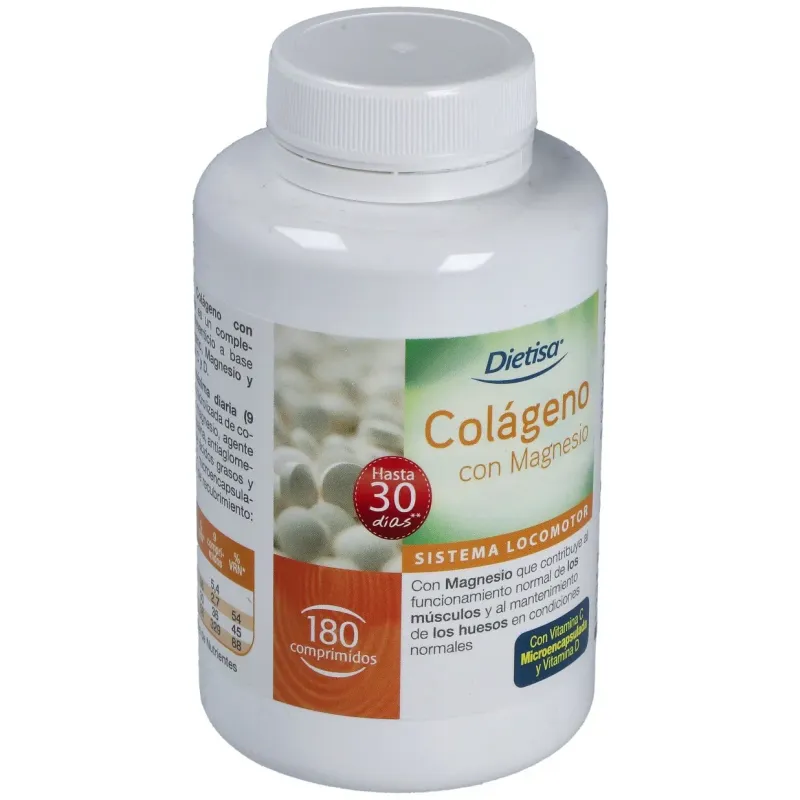 Colágeno con Magnesio 180 comprimidos | Farmacia Barata Colágeno con Magnesio 180 comprimidos | Farmacia Barata