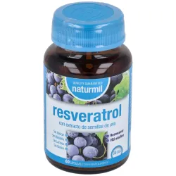 Naturmil Resveratrol Complex, 60 cápsulas