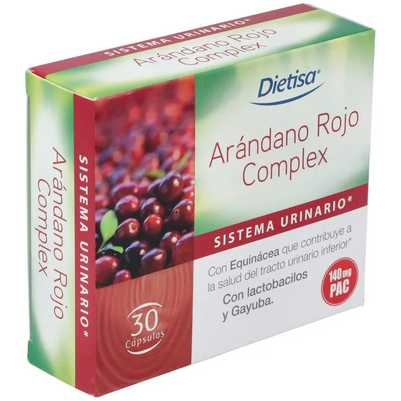 Dietisa Arándano Rojo Complex 30 cápsulas | Farmacia Barata
