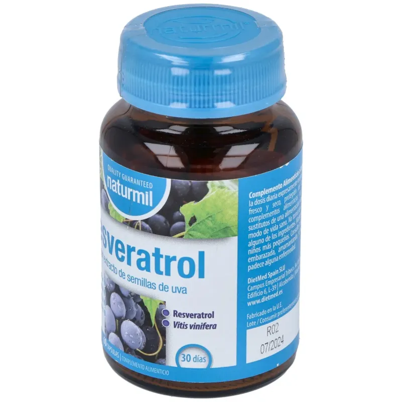 Resveratrol Complex 60 cápsulas | Farmacia Barata