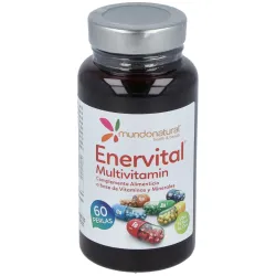 Mundo Natural Enervital Multivitamin, 60 cápsulas