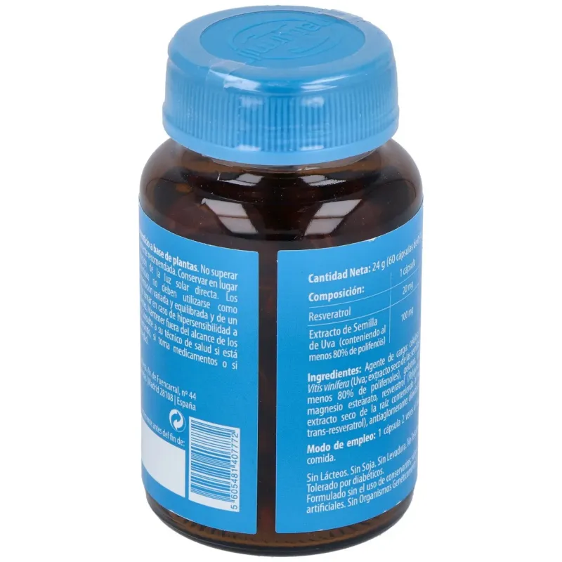 Resveratrol Complex 60 cápsulas | Farmacia Barata