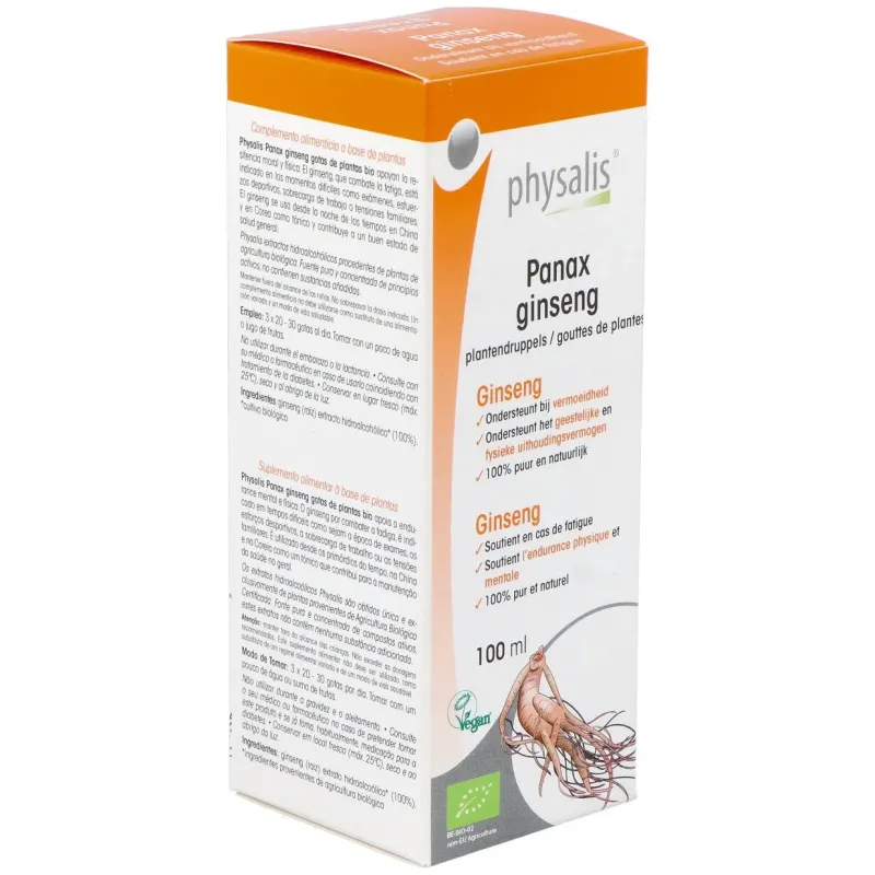 Physalis Ginseng Bio 100 ml | Farmacia Barata