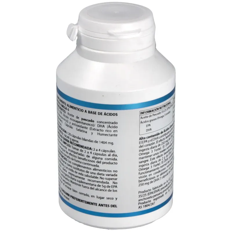 Equisalud Omega 3 Forte 120 Cápsulas | Farmacia Barata Equisalud Omega 3 Forte 120 Cápsulas | Farmacia Barata