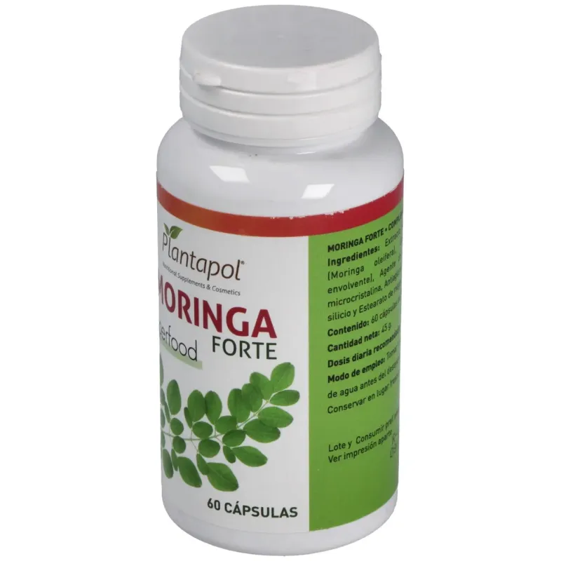 Plantapol Moringa Forte 60 cápsulas | Farmacia Barata Plantapol Moringa Forte 60 cápsulas | Farmacia Barata