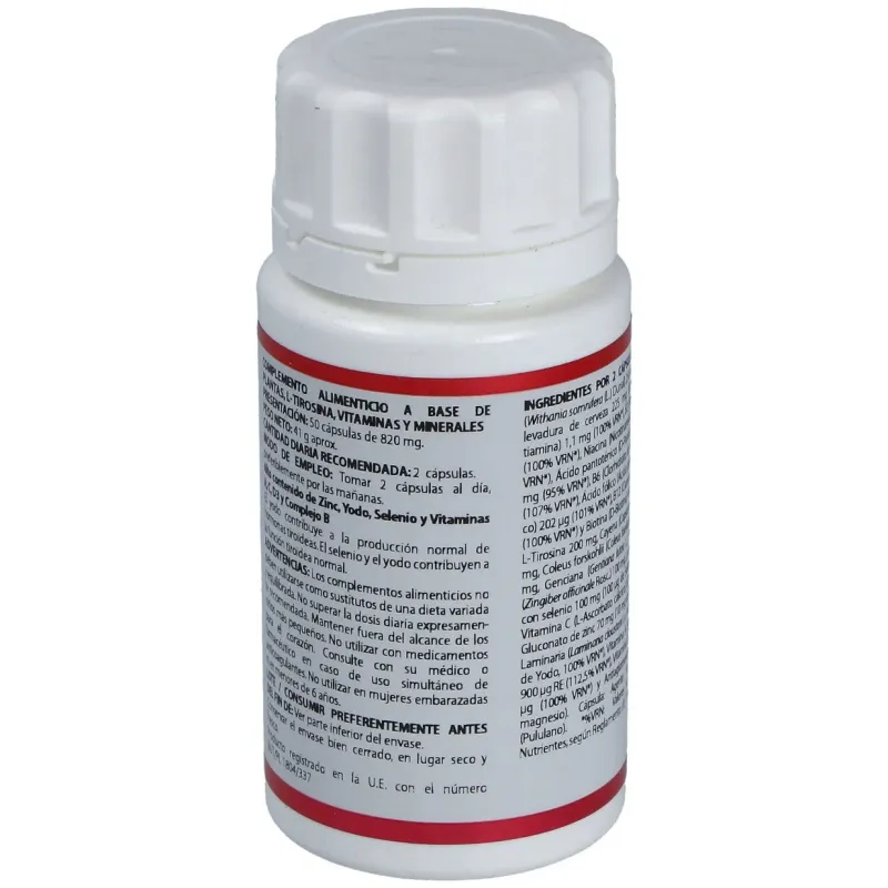 Equisalud Holomega Hipotir 50 Cápsulas | Farmacia Barata