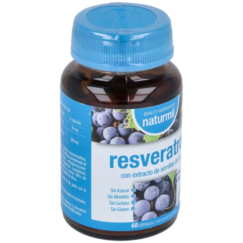 Resveratrol Complex 60 cápsulas | Farmacia Barata