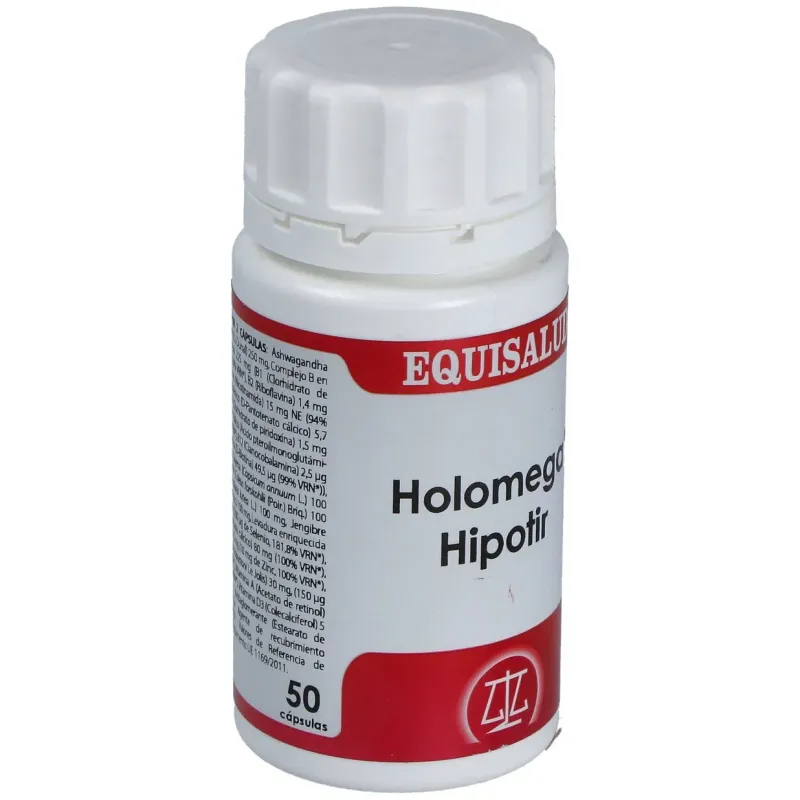 Equisalud Holomega Hipotir 50 Cápsulas | Farmacia Barata