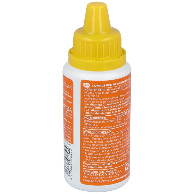Marnys Citrubiomax Extracto de Pomelo Bio 65 ml | Farmacia Barata