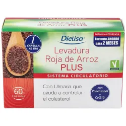 Dietisa Levadura Roja de Arroz Plus | Farmacia Barata Dietisa Levadura Roja de Arroz Plus | Farmacia Barata