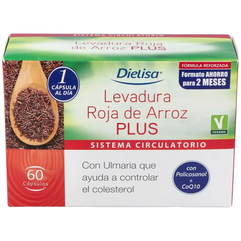 Dietisa Levadura Roja de Arroz Plus | Farmacia Barata Dietisa Levadura Roja de Arroz Plus | Farmacia Barata