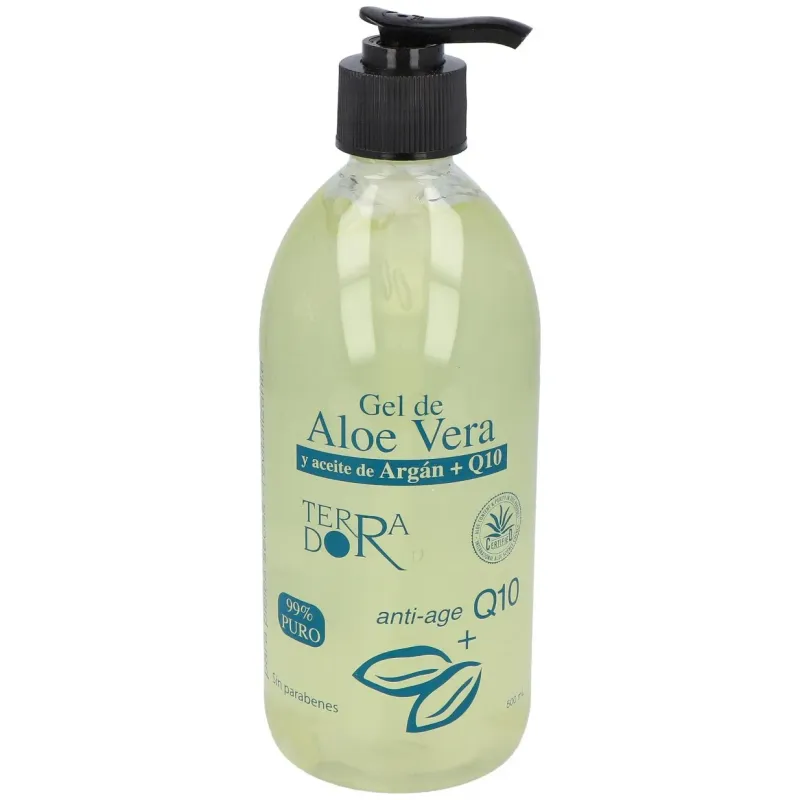 Gel Aloe Vera Con Argán y Q10 DERBOS | Farmacia Barata Gel Aloe Vera Con Argán y Q10 DERBOS | Farmacia Barata