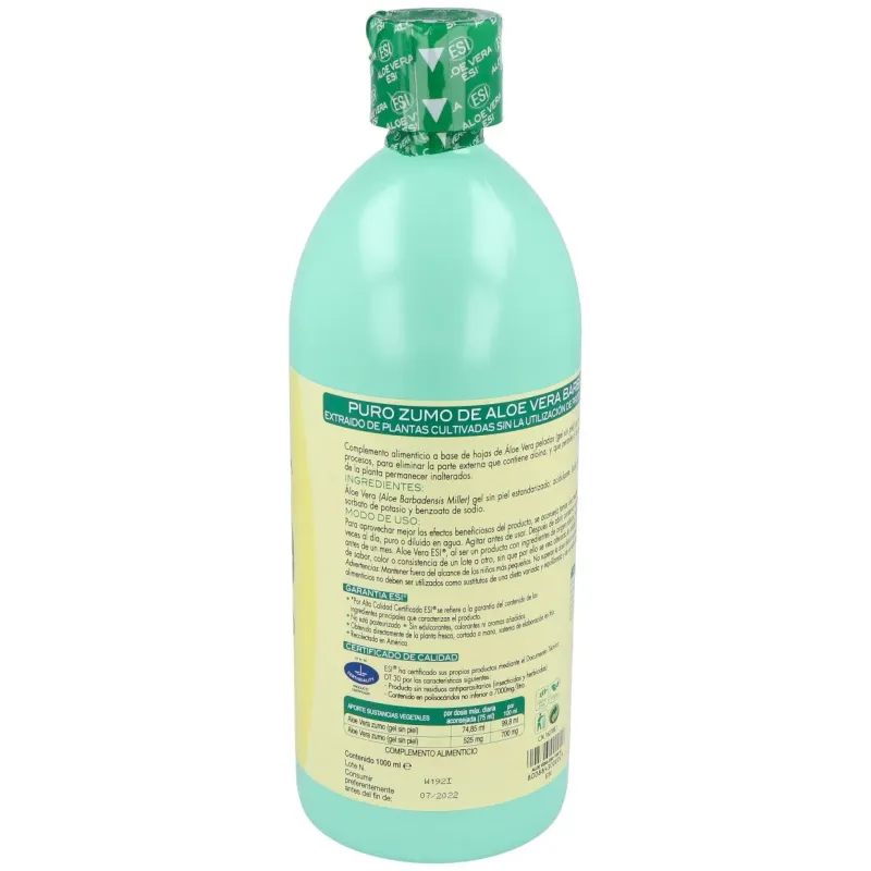 Zumo Aloe Vera 1000 ml ESI | Farmacia Barata Zumo Aloe Vera 1000 ml ESI | Farmacia Barata