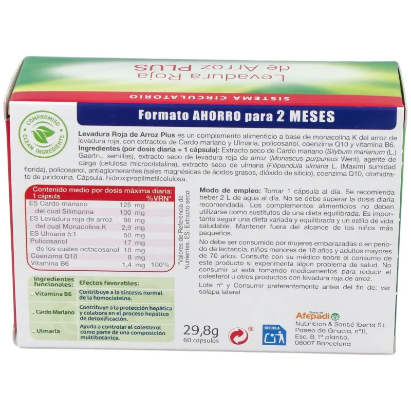 Dietisa Levadura Roja de Arroz Plus | Farmacia Barata Dietisa Levadura Roja de Arroz Plus | Farmacia Barata