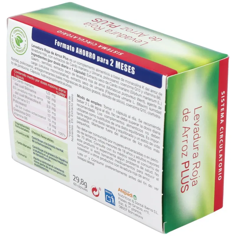 Dietisa Levadura Roja de Arroz Plus | Farmacia Barata Dietisa Levadura Roja de Arroz Plus | Farmacia Barata