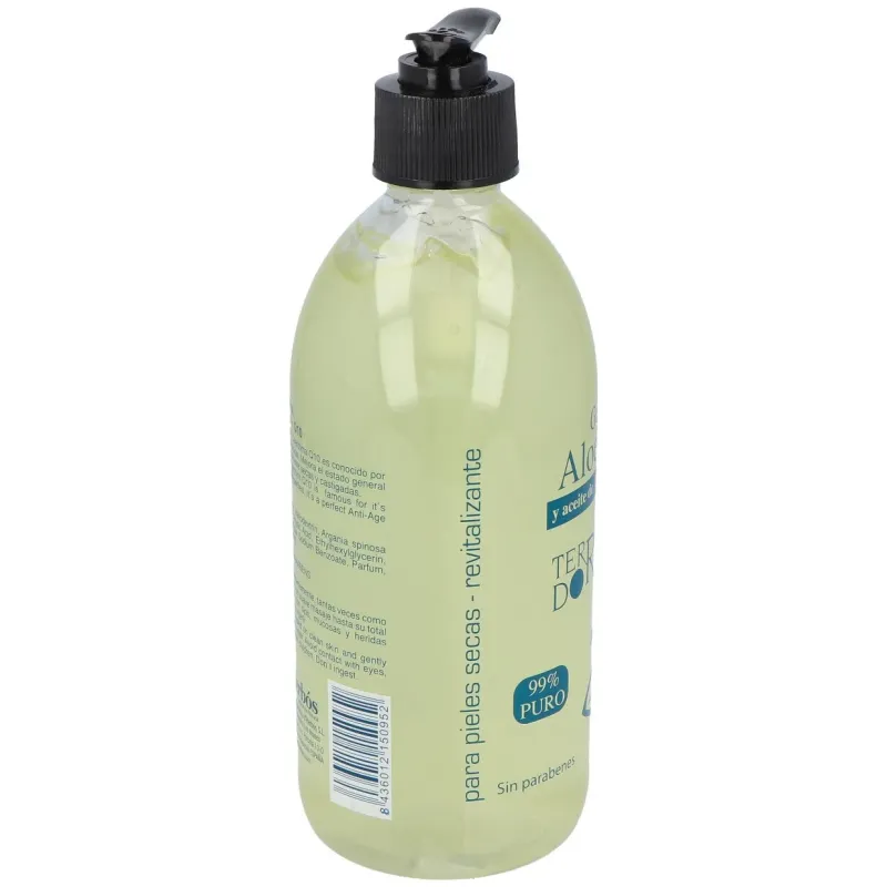 Gel Aloe Vera Con Argán y Q10 DERBOS | Farmacia Barata Gel Aloe Vera Con Argán y Q10 DERBOS | Farmacia Barata