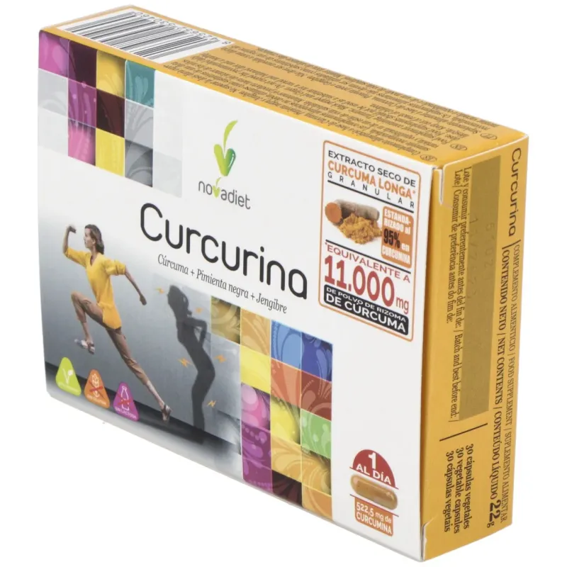 Curcurina 30 Cápsulas Vegetales | Farmacia Barata Curcurina 30 Cápsulas Vegetales | Farmacia Barata
