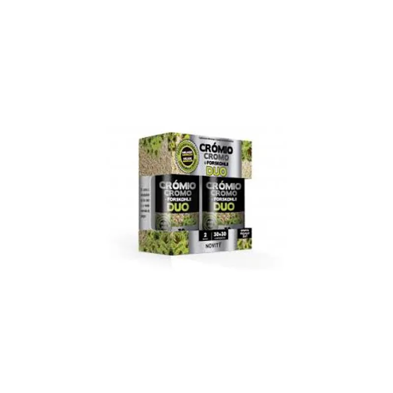 Novity Cromio + Forskohlii Duo | Farmacia Barata Novity Cromio + Forskohlii Duo | Farmacia Barata
