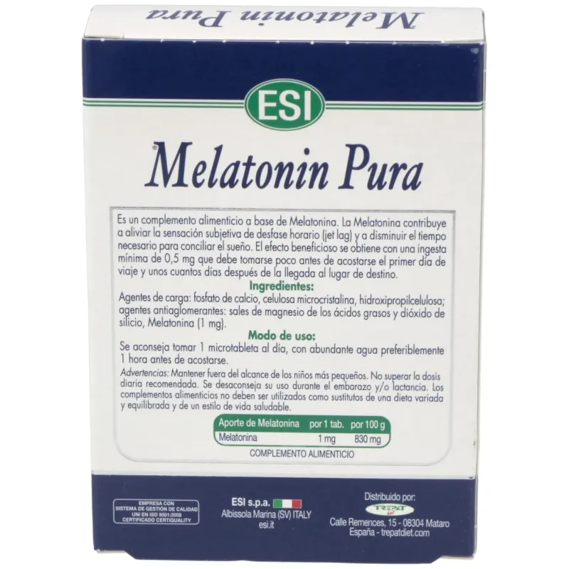 Melatonin 1 mg 60 comprimidos | Farmacia Barata Melatonin 1 mg 60 comprimidos | Farmacia Barata