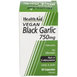 Health Aid Ajo Negro, 30 cápsulas de 750 mg.